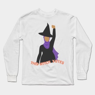 This Witch Votes-Hijab Long Sleeve T-Shirt